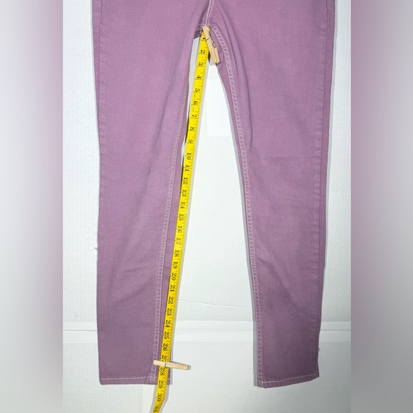 Levi's Demi Curve Low Rise Skinny Jeans Purple Women's Size W32xL32 - Picture 5 of 13